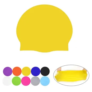 Soft Silicone Swimming Caps For Adult